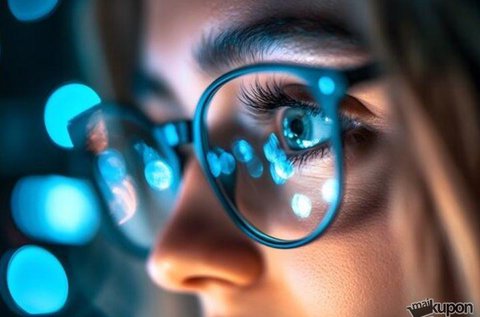 Komplett kékfényszűrős szemüveg