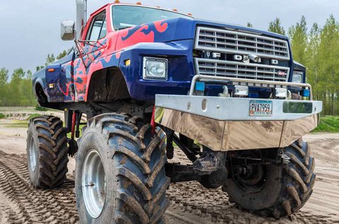 3 körös MonsterTruck élményvezetés
