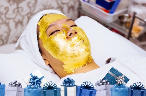 24K arany-mikrolapkás szérum anti-age arckezelés