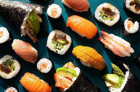 Különleges 41 db-os sushi válogatás, elvitelre is