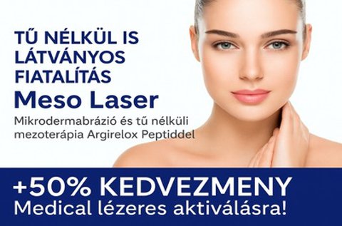 Tű nélküli bőrmegújítás MesoILaserrel