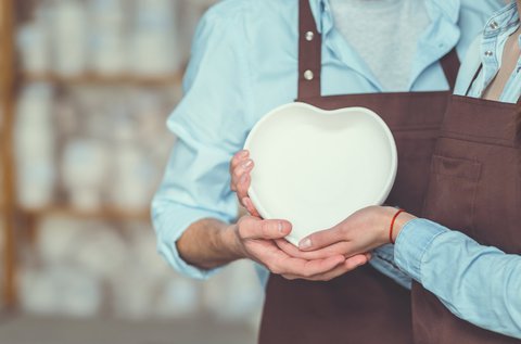 Páros kerámiafestés választható formával