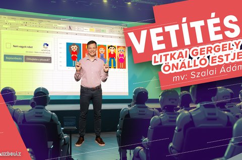 Litkai Gergely önálló estje a Dumaszínházban