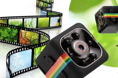 Magas teljesítményű, hordozható mini kamera