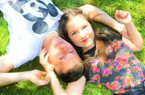 Valentin-napi páros fotózás