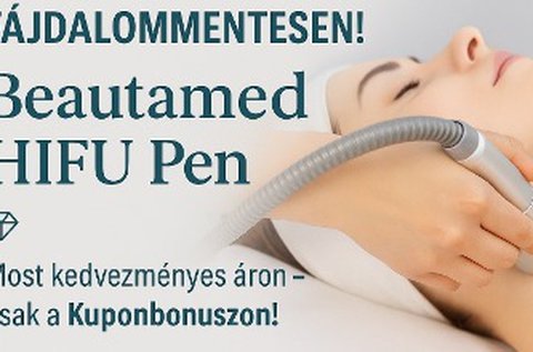 Beautamed HIFU PEN arcfiatalító kezelés