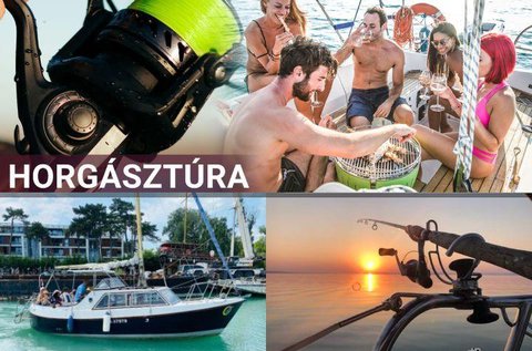 Vitorlás horgásztúrák 4 főnek a Balatonon