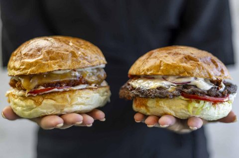 Páros Burger élmény limonádéval