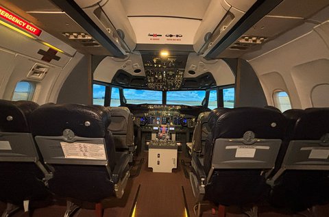 Boeing 737 repülőgép szimulátor vezetés 1 órában