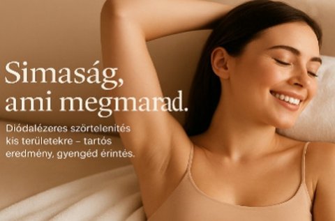 2x5 alkalmas dióda lézeres szőrtelenítés kis területre