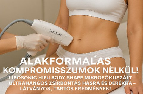 Liposonic HIFU Body Shape zsírbontás