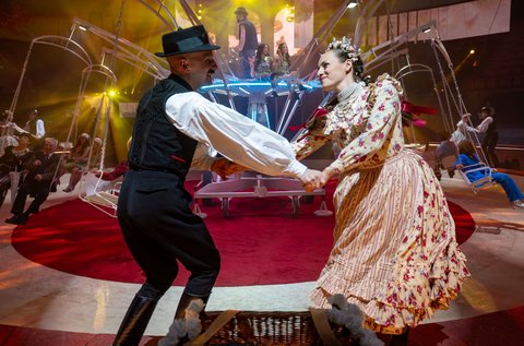 Ringlispíl a Fővárosi Nagycirkuszban