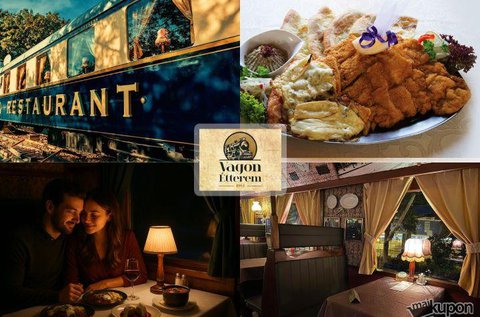 Ínycsiklandó Vagon tál 1 üveg prémium borral 2 főre