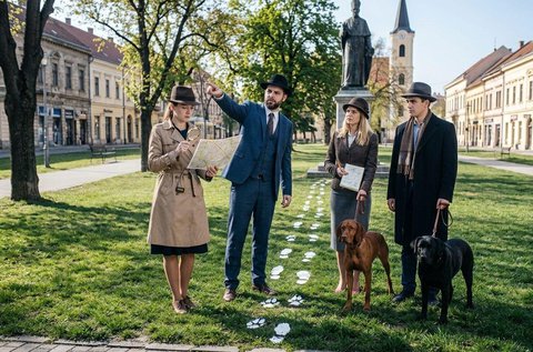 Rejtélyek Városa szabadtéri nyomozás országszerte
