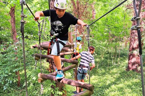 Családi jegy a Szigetköz Kalandparkba