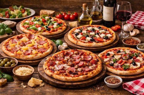 Páros pizzázás és 1 óra bowling a Római‑parton
