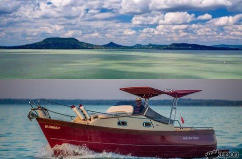 Egész napos túra a Balatonon 4 főnek