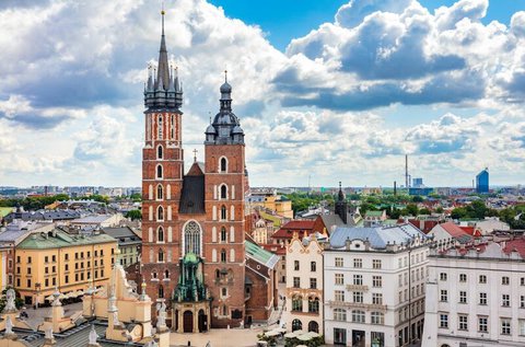 4 napos kalandozás Krakkóban repülővel