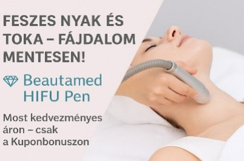 HIFU PEN toka és nyak kötőszövet helyreállítás