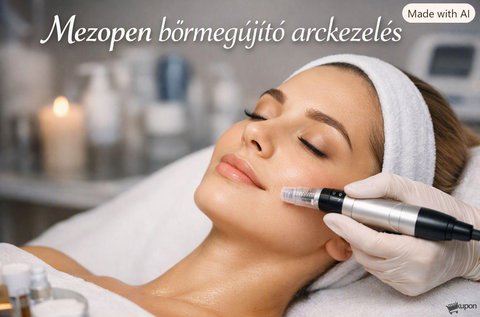 Mezopen mikrotűs bőrmegújító arckezelés