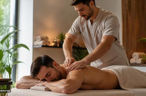 60 perces frissítő-relaxáló masszázs férfiaknak