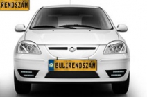 2 db egyedi rendszámtábla készítése bármilyen felirattal, 56 féle háttérrel