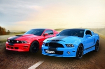 4 körös élményautózás egy 450 lóerős Ford Mustang GT-vel, belső kamerás felvétellel