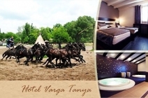 Lovaglás, kocsikázás, wellness és pihenés! 3 nap, 2 éjszaka 2 fő részére félpanzióval Kerekegyházán, a Varga Tanya Hotel*** Superiorban 66.800 Ft helyett 32.900 Ft-ért