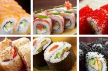 Sushi minden mennyiségben! 4 alkalom 20-50%-os kedvezmény ételfogyasztásra + 1 üveg bor 2 fő részére