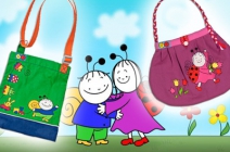 Lepd meg gyerkőcöd! Bogyó és Babóca gyermek oldaltáska vagy ridikül többféle változatban