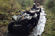 Offroad élmények a bihari hegyekben! 2 napos quad túra 1 fő részére szállással, teljes ellátással, pálinka kóstolóval, quad bérléssel, túravezetéssel Nagyváradnál