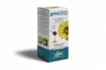 GrinTuss felnőtt köhögéscsillapító szirup természetes anyagokból 1.708 Ft helyett 854 Ft-ért a Crocus Sanalcos-tól (fekete áfonya ízű, 210 g)