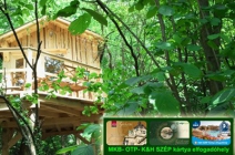 Aktív pihenés az Őrségi Nemzeti Parkban! 4 nap, 3 éjszaka 2 fő részére reggelivel fára épített házikóban Kercaszomoron