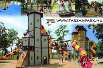 Gigantikus játékélmény a Tarzan Parkban! 6 órás játszóház belépő pedagógus-animátori felügyelettel, szendvicsebéddel, innivalóval gyerekeknek (08.21-én vagy 28-án)

