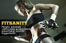 12 alkalmas intenzív fitsanity edzés kardio és erősítő jellegű feladatokkal a fittség megőrzéséért