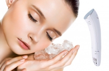 Beauty Ice arcápoló készülék tág pórusok, hajszálerek, bőrpír kezelésére