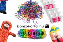 Készíts magadnak trendi kiegészítőt! Rainbow Loop szivárvány karkötő készlet