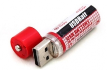 2 db USB-n tölthető AA elem (1.450 mAh)