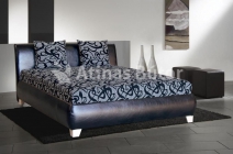 Helyezd kényelembe magad! Azur ágyneműtartós franciaágy extra rugós matraccal, több színösszeállításban, 160x200 cm-es fekvőfelülettel