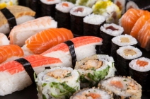 48 db-os sushi tál 4 személy részére a Mammut-ban