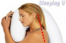 Sleeping U párna a helyes alváspozíció megtartásához a pihentetőbb alvásért
