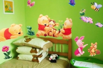Dekoráld ki lurkód szobáját! 1 szett gyerek falmatrica (16 különféle minta közül választhatsz)