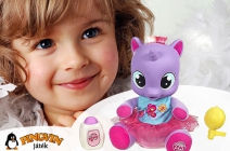 My Little Pony Csikis Lili újszülött beszélő-nevető póni figura cumisüveggel