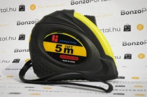 5 m-es automata rugós mérőszalag