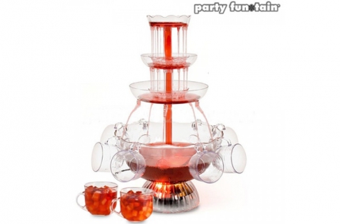 Party Fun Tain koktél szökőkút LED világítással