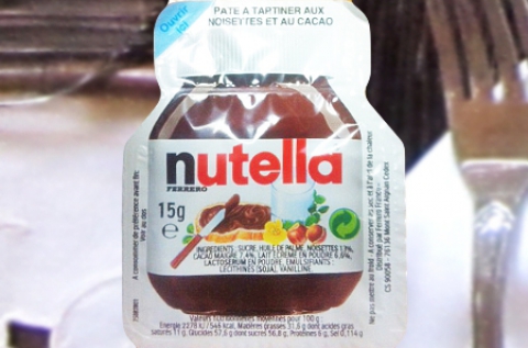120x15 g mini Nutella