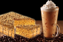 1 pohár jegeskávé vaníliafagyival és csokisziruppal + 1 db mézes-diós vagy csokis marlenka 1.090 Ft helyett 545 Ft-ért az Il Primo Barista Kávézóban