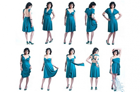 Sensimilla 10waydress, 10 féle módon hordható ruha