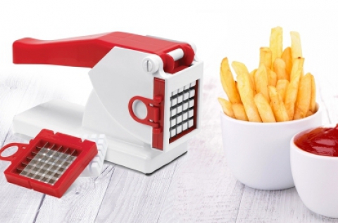 Hasábburgonya készítő 2 féle szeletelőbetéttel