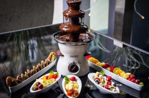 Csokiszökőkút 2 főre házi készítésű finomságokkal